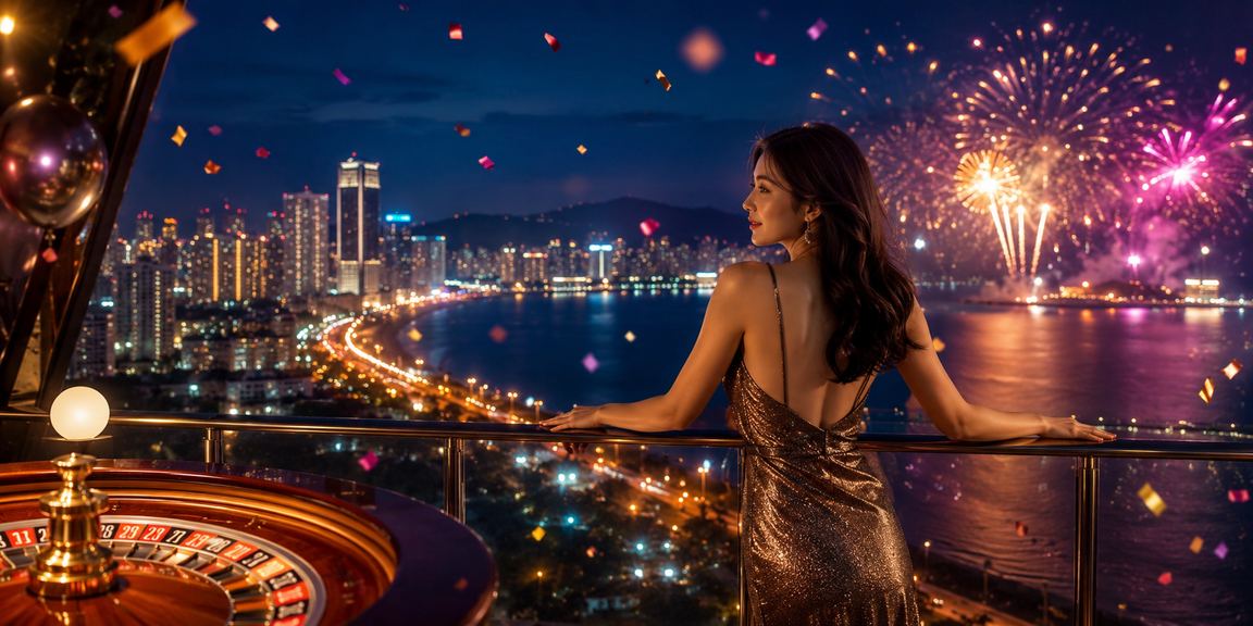 Pemain dari Penang bermain roulette langsung dalam talian menggunakan telefon bimbit